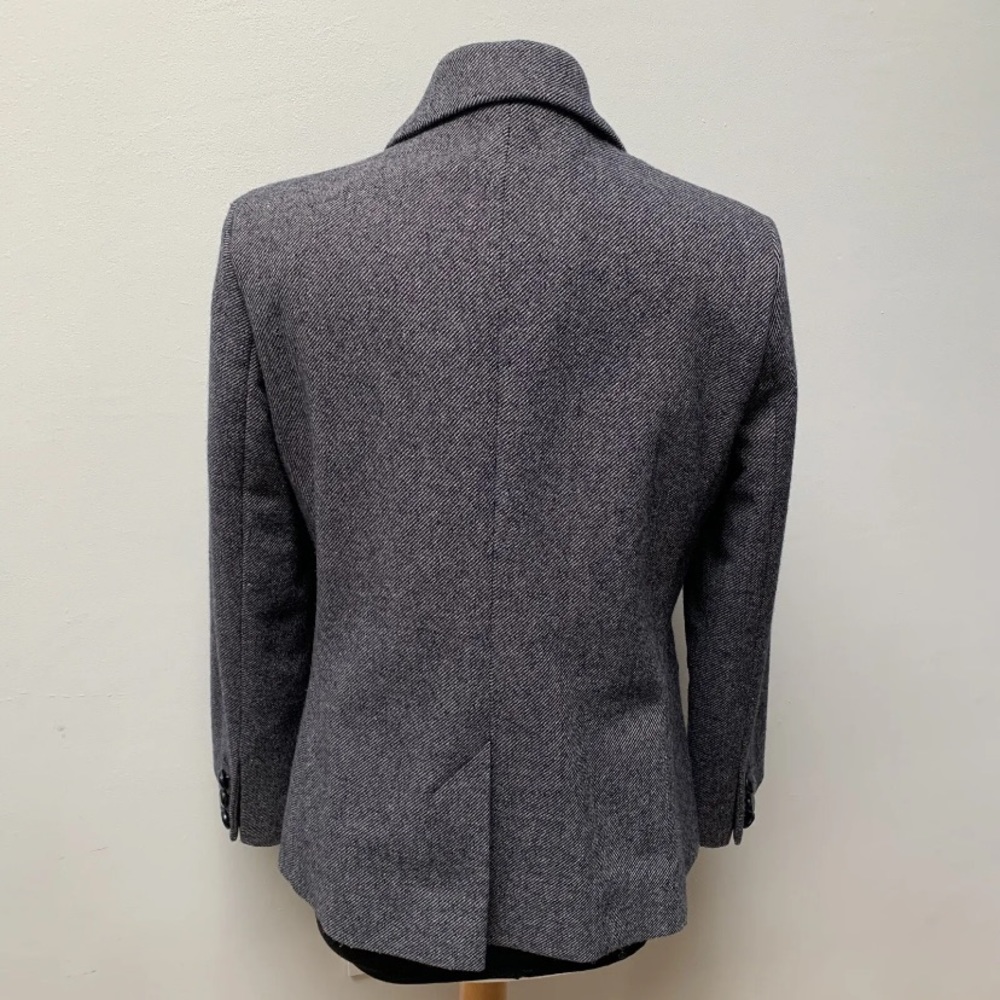 Jaeger wool blend tweed blazer jacket size 12 - Picture 7 of 11
